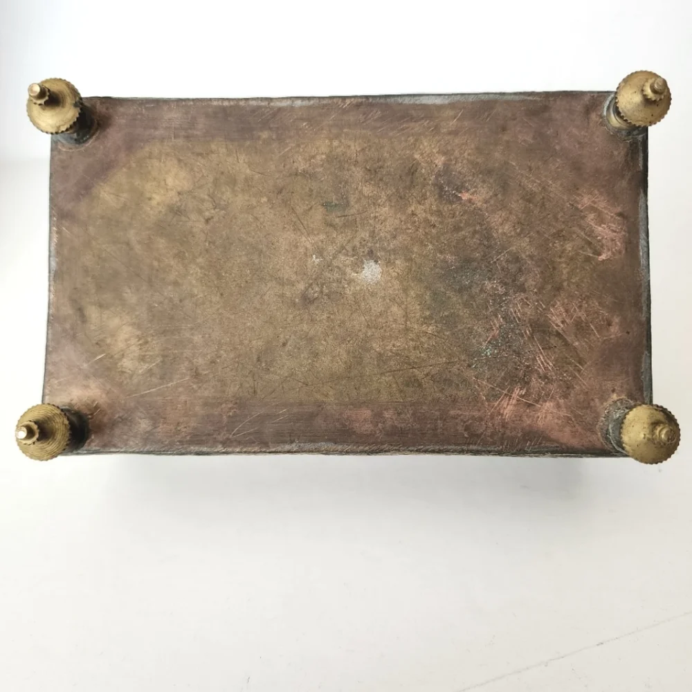 Vintage Moroccan Jewelry Chest Casket